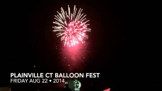 Plainville Balloon Fest Fireworks Finale [upl. by Yunick740]