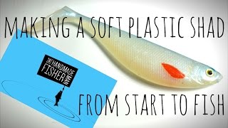 Making a soft plastic lure from start to fish [upl. by Ethelind279]