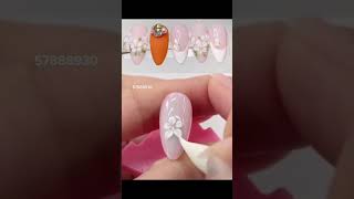 Nail Art Designs 2024  Best Nail Art  Easy Nail Art  Natural Nail Art Designs nails salon [upl. by Herrmann]