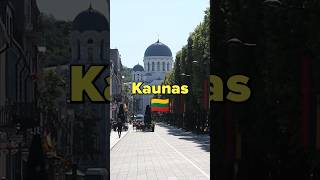 This is Kaunas Lithuania 🇱🇹 shorts [upl. by Souvaine]