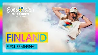 Windows95man  No Rules LIVE  Finland  First SemiFinal  Eurovision 2024 [upl. by Pattison]