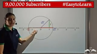 Irrationals on Number Line  Number System  Class 9  CBSE  NCERT  ICSE [upl. by Leventhal868]