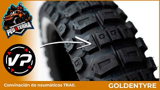 Una buena combinación de neumáticos para Moto Trail OFFROAD [upl. by Anaitit]