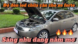 Thay Bóng Led Tăng Sáng Cho Xe Kia Forte 2008 2009 2010 20112013 Siêu Sáng Như Xe Sang [upl. by Langill]