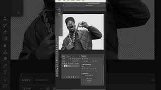 Streetwear halftone look photoshoptips photoshoptutorial [upl. by Alaehcim]