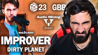 Pro BEATBOXER Reacts  Improverbbx  DIRTY PLANET GBB23 WILDCARD [upl. by Goldwin]