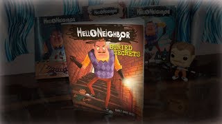 HELLO NEIGHBOR BURIED SECRETS BOOK UNBOXING [upl. by Ayotahs]