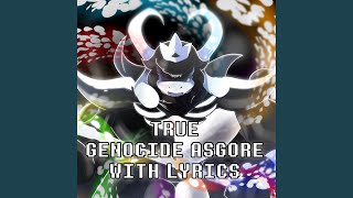 Undertale True Genocide Asgore With Lyrics [upl. by Balliol]