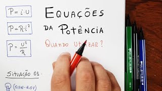 Equações da Potência Elétrica  Aprenda a Utilizar  Técnica 04 de 10 [upl. by Candie442]