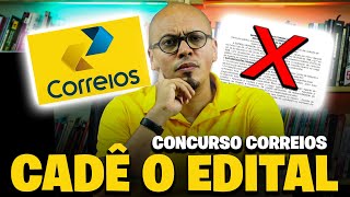 😰CADÊ O EDITAL CONCURSO CORREIOS 2024 [upl. by Eitsyrk]