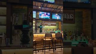 The Cheapest Bar at Disney is HERE  Evergreens Sports Bar at Shades of Green  Quick Service Meals [upl. by Nylrehs]