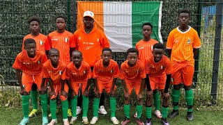 Tournoi Green Square U12 Portugal vs Côte d’Ivoire [upl. by Einafets]