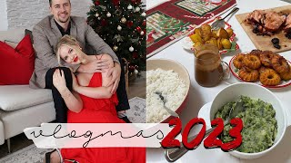 THE FINAL VLOGMAS 2023 Christmas Day Cook with Me Time with Family amp Resetting for the New Year [upl. by Inoliel]