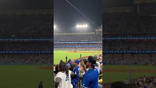 dodgers vs giants 7th inning stretch 72424 [upl. by Aikkan872]