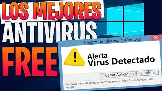 Los Mejores ANTIVIRUS Para TU PC GRATUITOS  Antivirus FREE 2018  Potencia y Rendimiento [upl. by Jet]