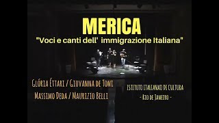 MERICA voci e canti dell immigrazione Italiana  extrato [upl. by Rahr]