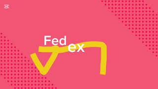 FedEx logo remake [upl. by Hallutama]