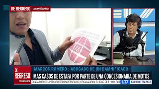 Más casos de estafa por parte de una concesionaria de motos charlamos con Marcos Romero [upl. by Ray]