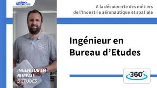 Ingénieur en bureau détudes dans lindustrie aéronautique et spatiale [upl. by Machute]