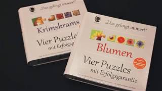 Das quotGelingtimmerquotPuzzle Das Puzzle mit Erfolgsgarantie Für Senioren mit Demenz entwickelt [upl. by Presley495]