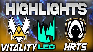 VITALITY VS HERETICS HIGHLIGHTS LEC 2024 SUMMER SEASON JORNADA 5  LEAGUE OF LEGENDS  ESPAÑOL [upl. by Hannaj605]