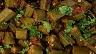 Masala Bhindi Okra  Recipe by Madani kitchen  Healthy way [upl. by Calypso]