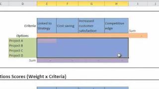 Prioritization Matrix Objectivity in Decision Making [upl. by Milson]