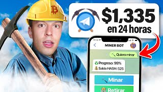 Pruebo La Minería En La Nube De Telegram [upl. by Charie41]