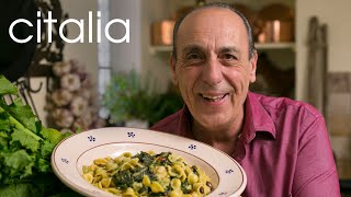 Gennaro Contaldos Orecchiette Pasta with Turnip Tops Recipe  Citalia [upl. by Enomys]