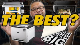 The Best TShirt Printers WATCH BEFORE YOU BUY [upl. by Yelsiap222]