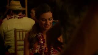 Lea Michele Hula in a Clip From SAME TIME NEXT CHRISTMAS [upl. by Burn]