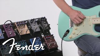 Exploring Fenders Newest Effects Pedals  Effects Pedals  Fender [upl. by Ahsilef]