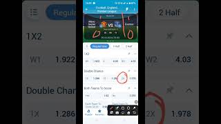 Double Chance ki What is double chance In football Bangla 1X 122X in double chance1xbet melbet [upl. by Argent]