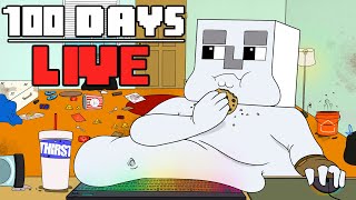 100 Days  LIVE MINECRAFT [upl. by Leirea]