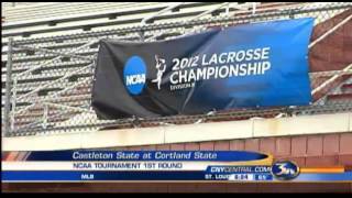 Cortland Womens Lacrosse play in the NCAA Tournament [upl. by Ennirroc]