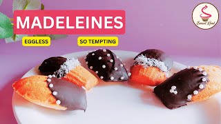 EGGLESS MADELEINE  EASY MADELEINES RECIPE  DELICATE COCONUT MADELEINES ❤️❤️ [upl. by Sverre]