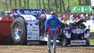 Tractorpulling Light Modifieds Langedijk 2023 [upl. by Sansone]