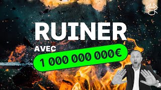 BOURSE Ruiner un milliardaire avec les 40 pires actions françaises 9999999 Indice MDR n°4 [upl. by Yleoj]