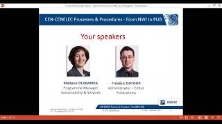 1010 webinar CENCENELEC Processes amp Procedures [upl. by Risa]