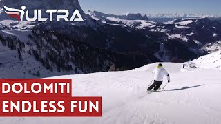 DOLOMITI ENDLESS FUN Ep1 – Pista Cir in Val Gardena – ICARUS ULTRA [upl. by Osnofla]