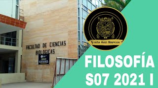 Filosofía S07  Teoría de la Argumentación  Pre San Marcos 2021 I ¨X¨ 📚🖥️ [upl. by Bonine]