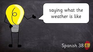 Spanish 38 saying what the weather is like [upl. by Anelac]