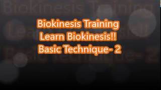 Biokinesis Training  Learn Biokinesis Basic Technique 2 Create a needle of energy [upl. by Elyag57]