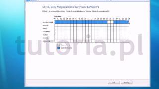 Windows 7  Kontrola rodzicielska [upl. by Ahsieuqal]
