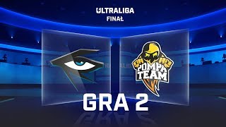 iHG vs PT  BO5  Finał  Gra 2  Ultraliga  Illuminar Gaming vs Pompa Team [upl. by Renard498]