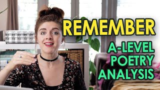 Remember by Christina Rossetti  ALevel Poetry Analysis [upl. by Aloap406]