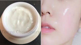 DIY Rice Cream  Skin Whitening amp AntiAging Rice Cream  Japanese Fairness amp AntiAging Secret [upl. by Notsirt362]