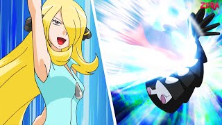 Cynthia vs Caitlin  Full Battle  Pokemon AMV [upl. by Pierrette250]