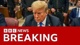 Donald Trump found guilty on all counts in historic criminal trial  BBC News [upl. by Finkelstein301]