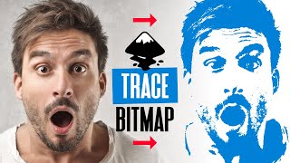 The Complete Guide To Using Trace Bitmap in Inkscape [upl. by Dewie]